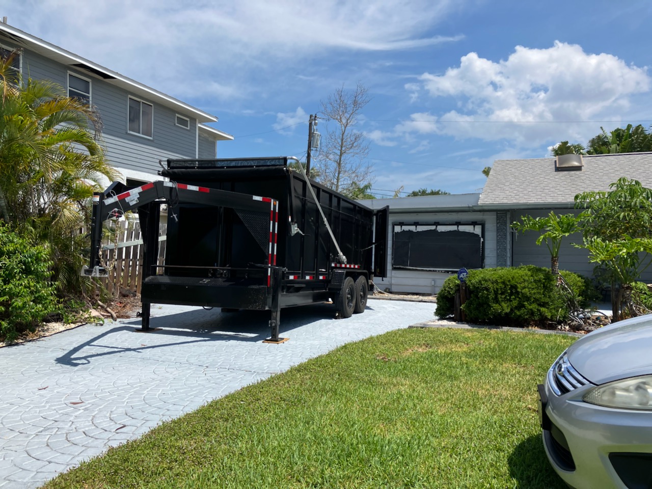 20yd Driveway Safe Dumpster Rental